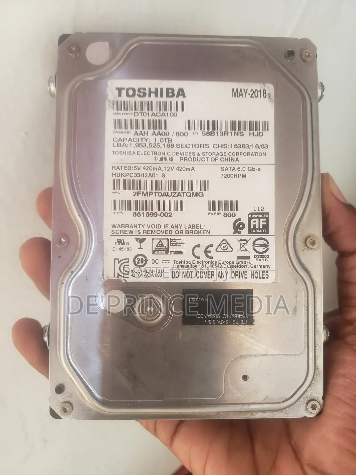 I Tb Sata Drive