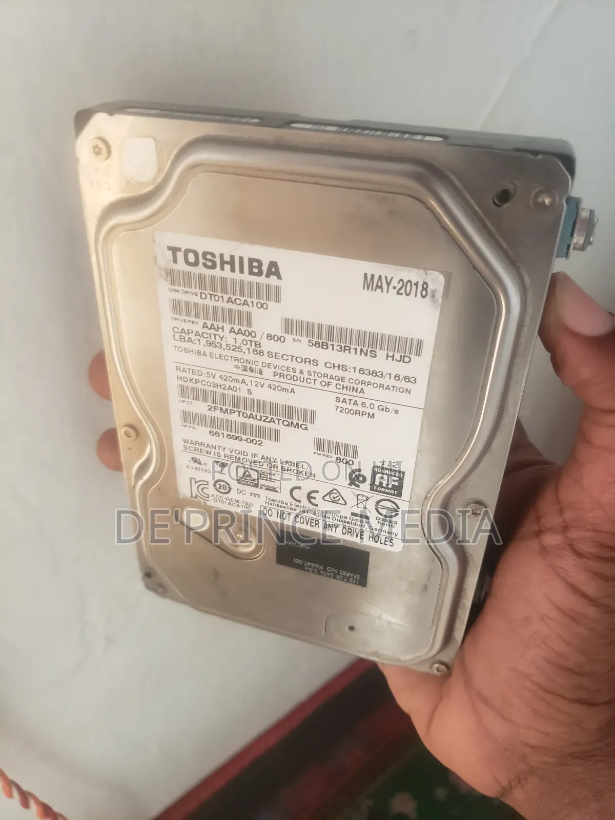 I Tb Sata Drive