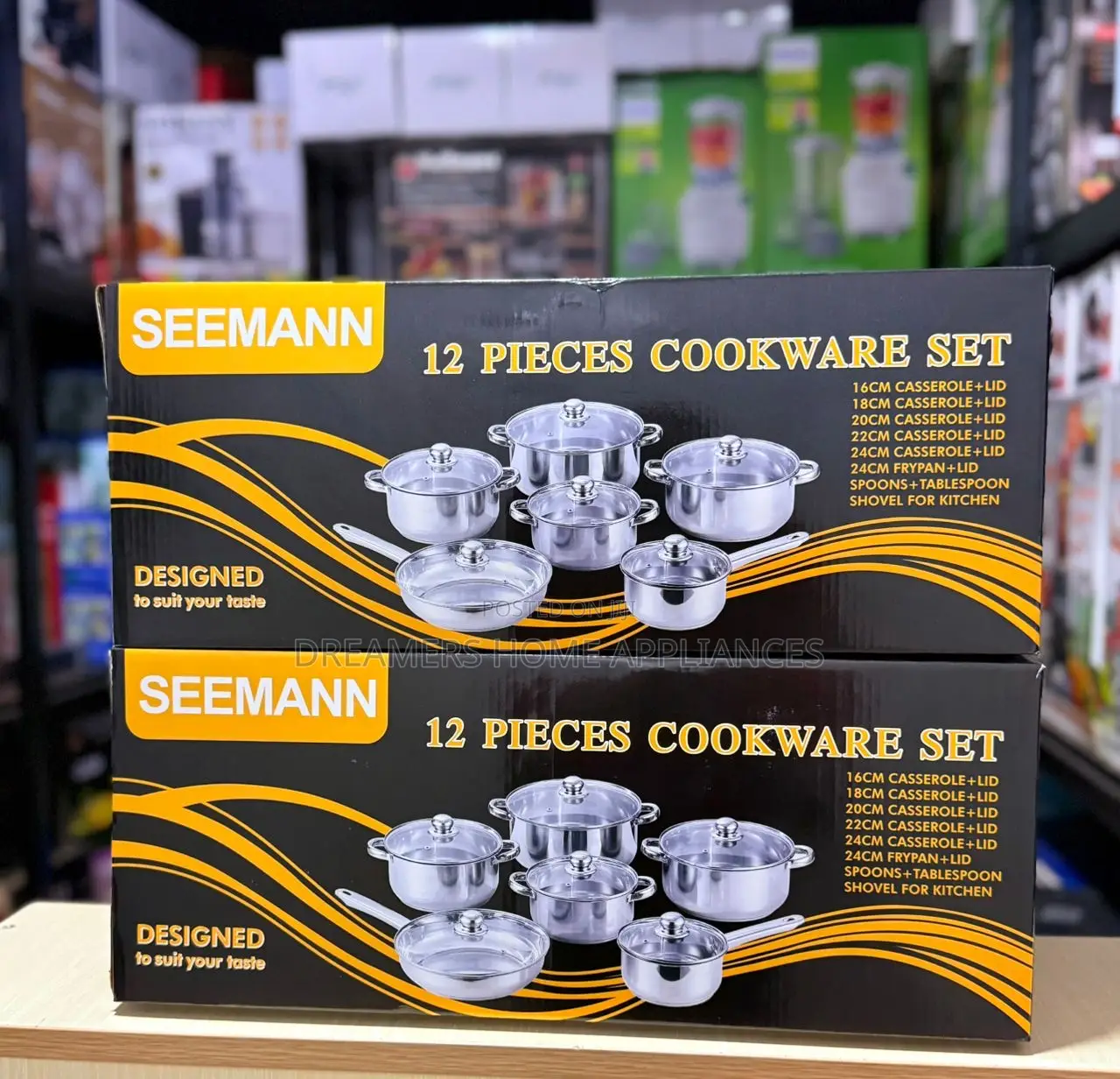 12pcs Cookware Set