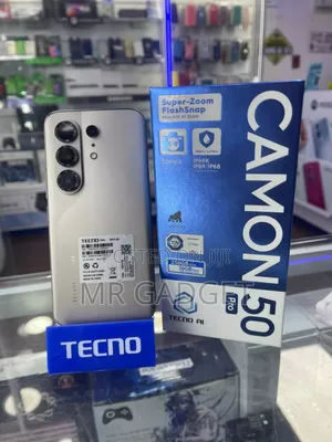 New Tecno Camon 50 Pro 256 GB Silver