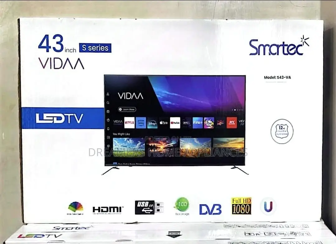 43" *Smartec* Smart Tv
