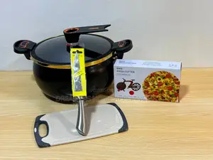 Black Multi Functional Cooking Pot