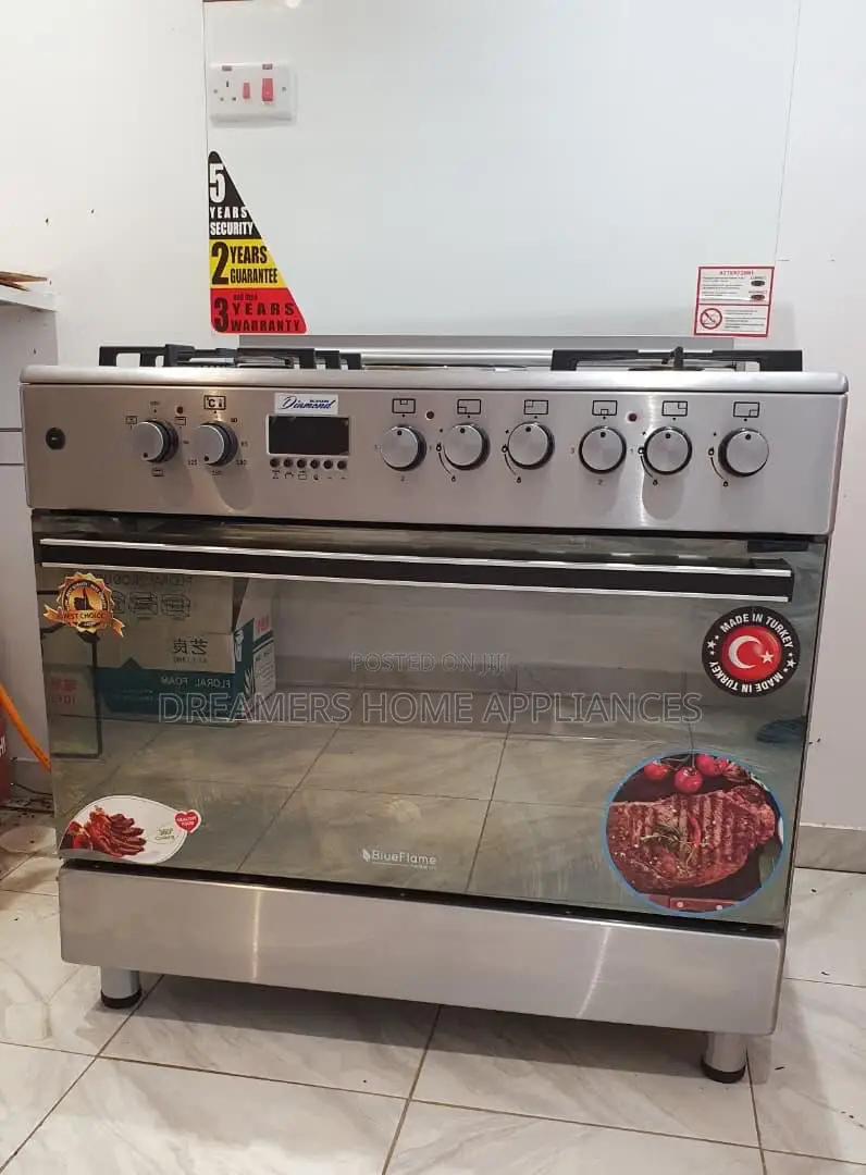 90cm X 60cm Blueflame Diamond Series