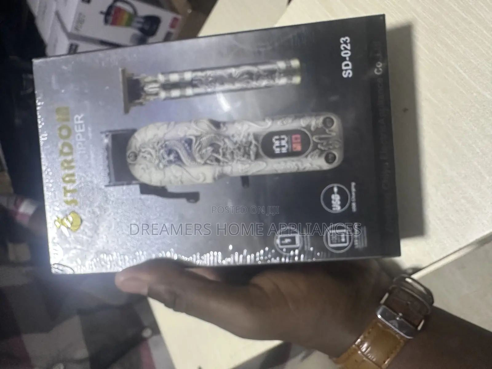 Stardom Hair Clippers 2pcs in One Box Rechargeable