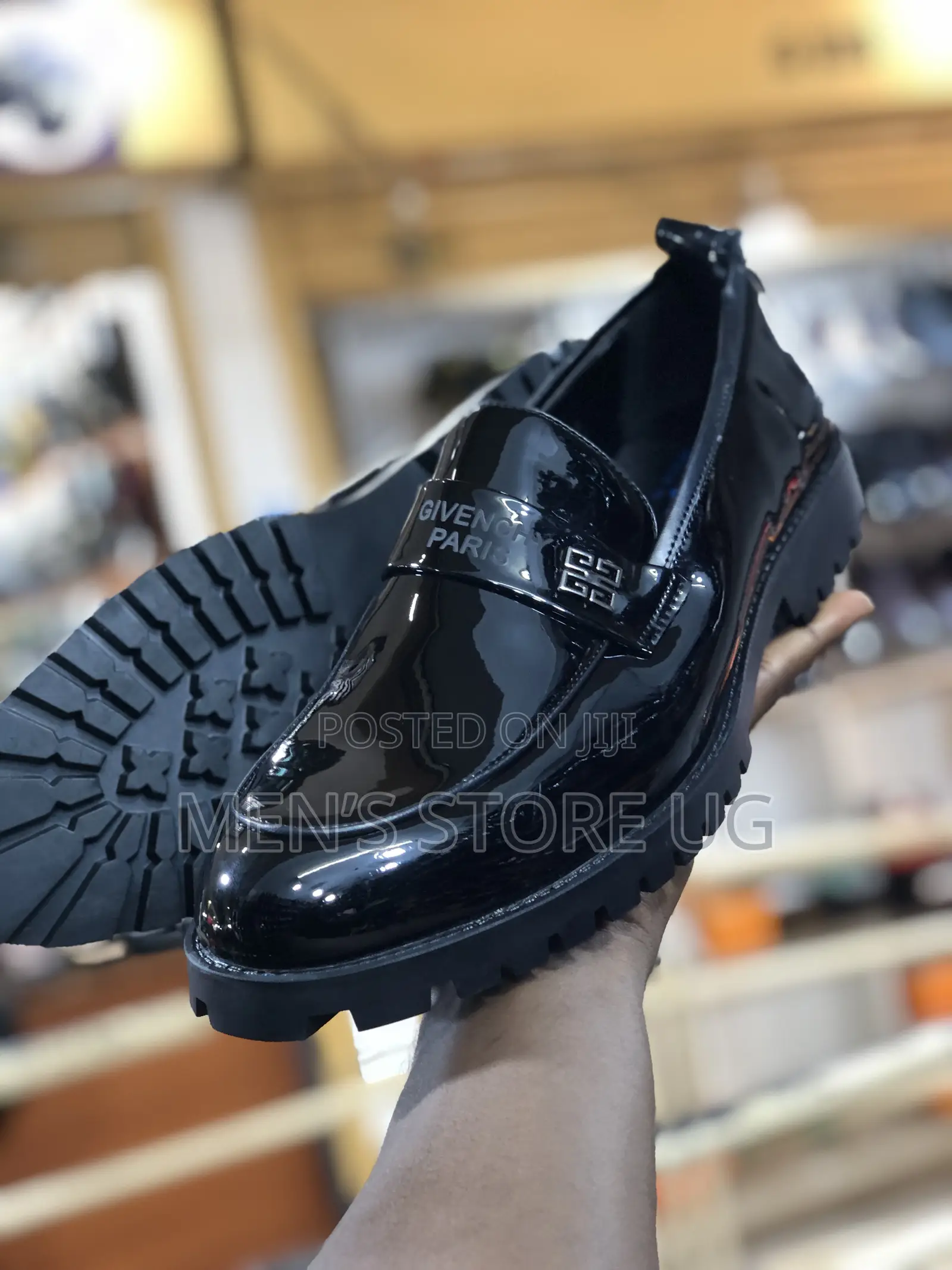 Men’S Classic Shiny Clean Off Fancy Loafers