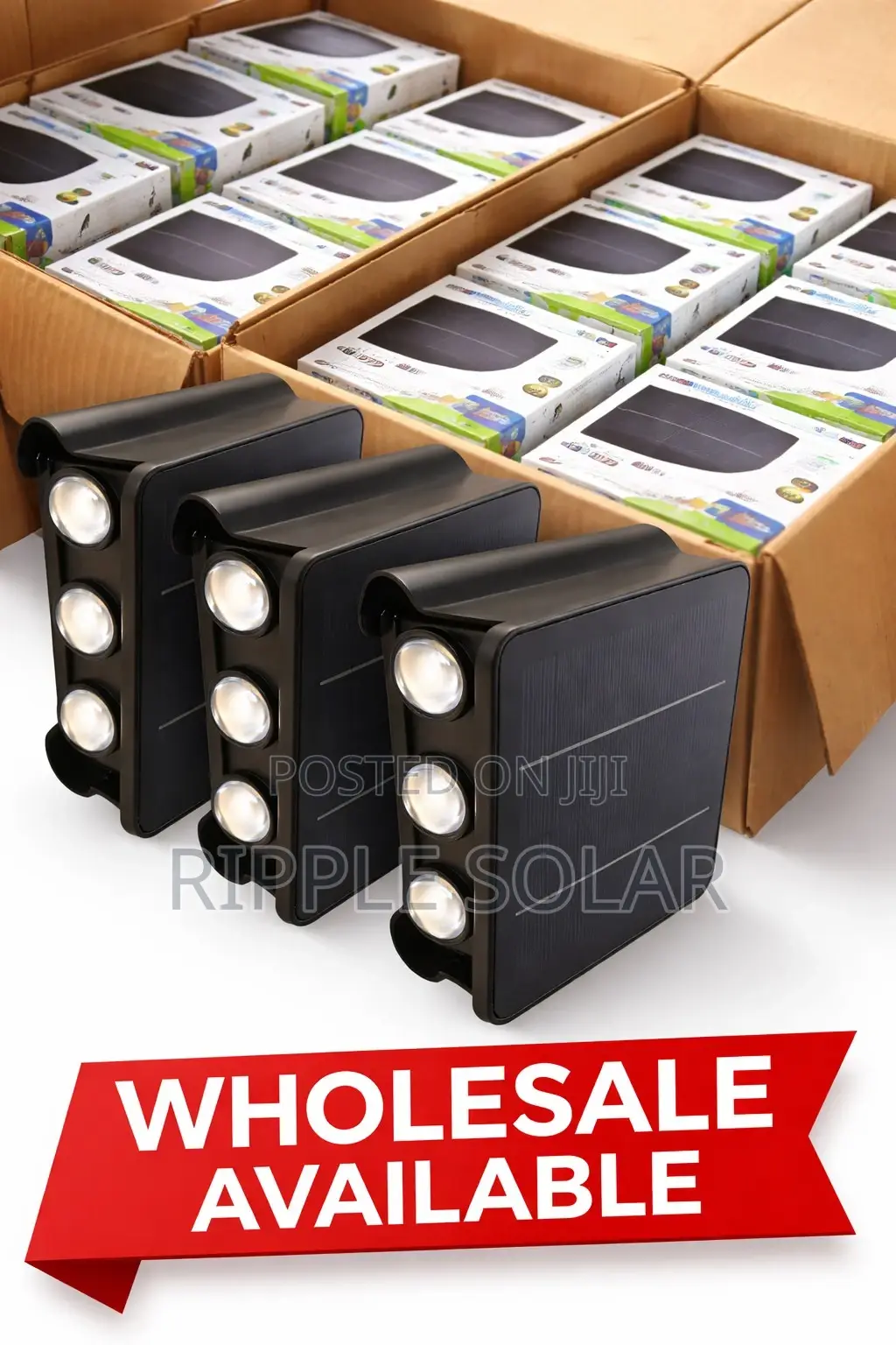 3 Led Solar Wall Security Light Waterproof Motion Sensor Lamp