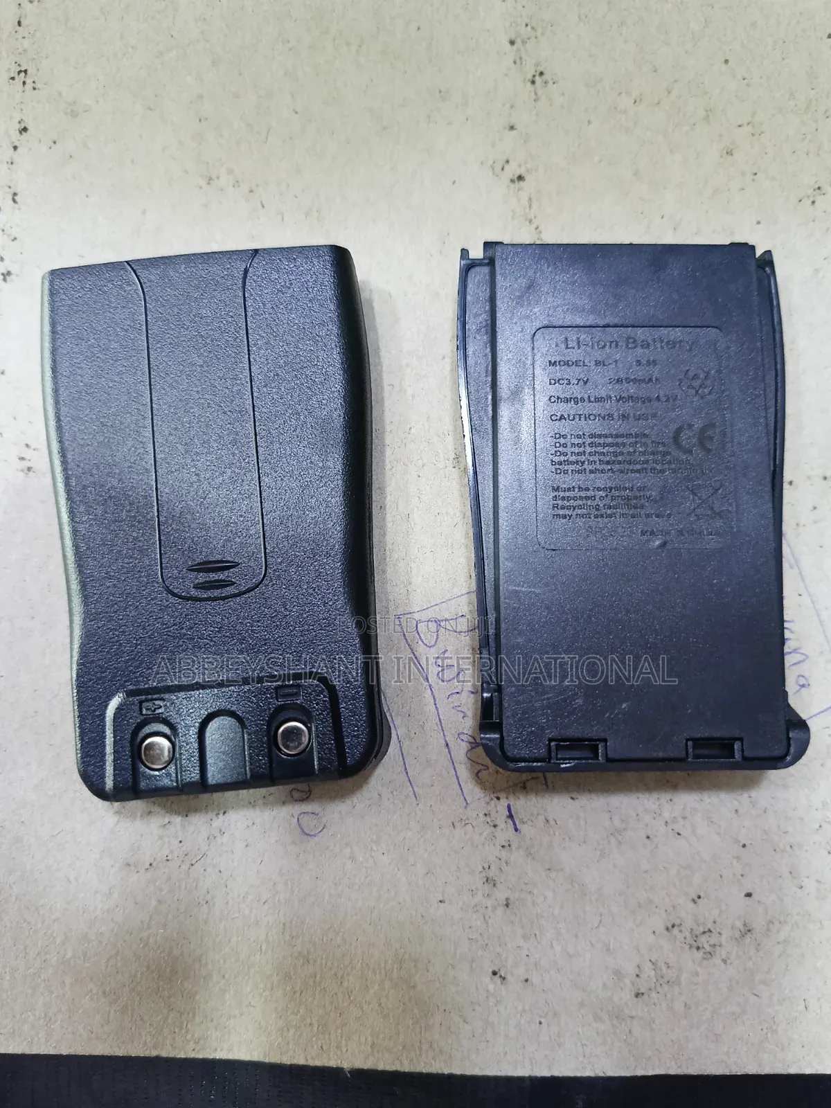 Walkie Talkies Batteries Replacement Li-Ion Battery