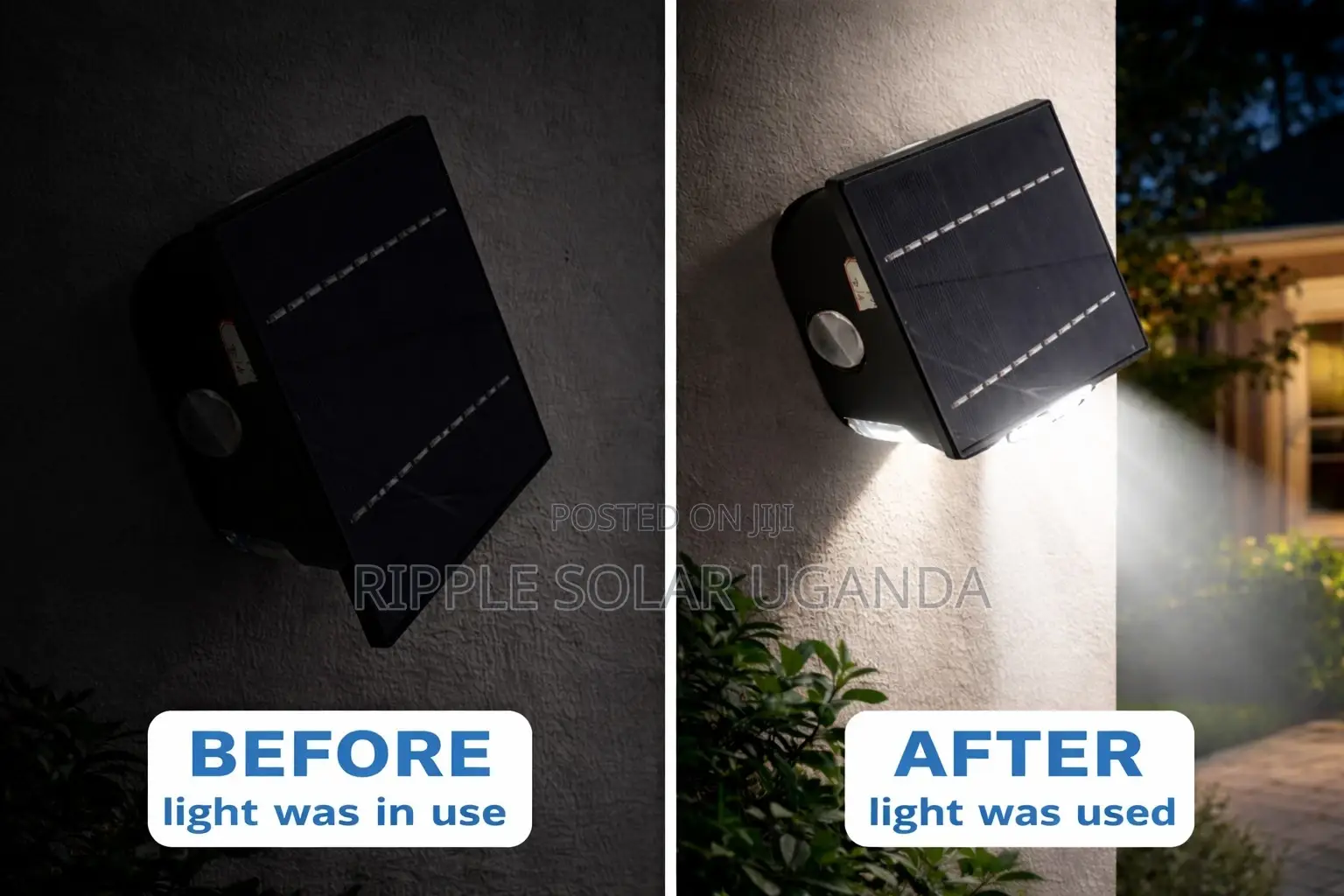 Solar Wall Light With Top Panel Motion Sensor Waterproof Outdoor Lamp