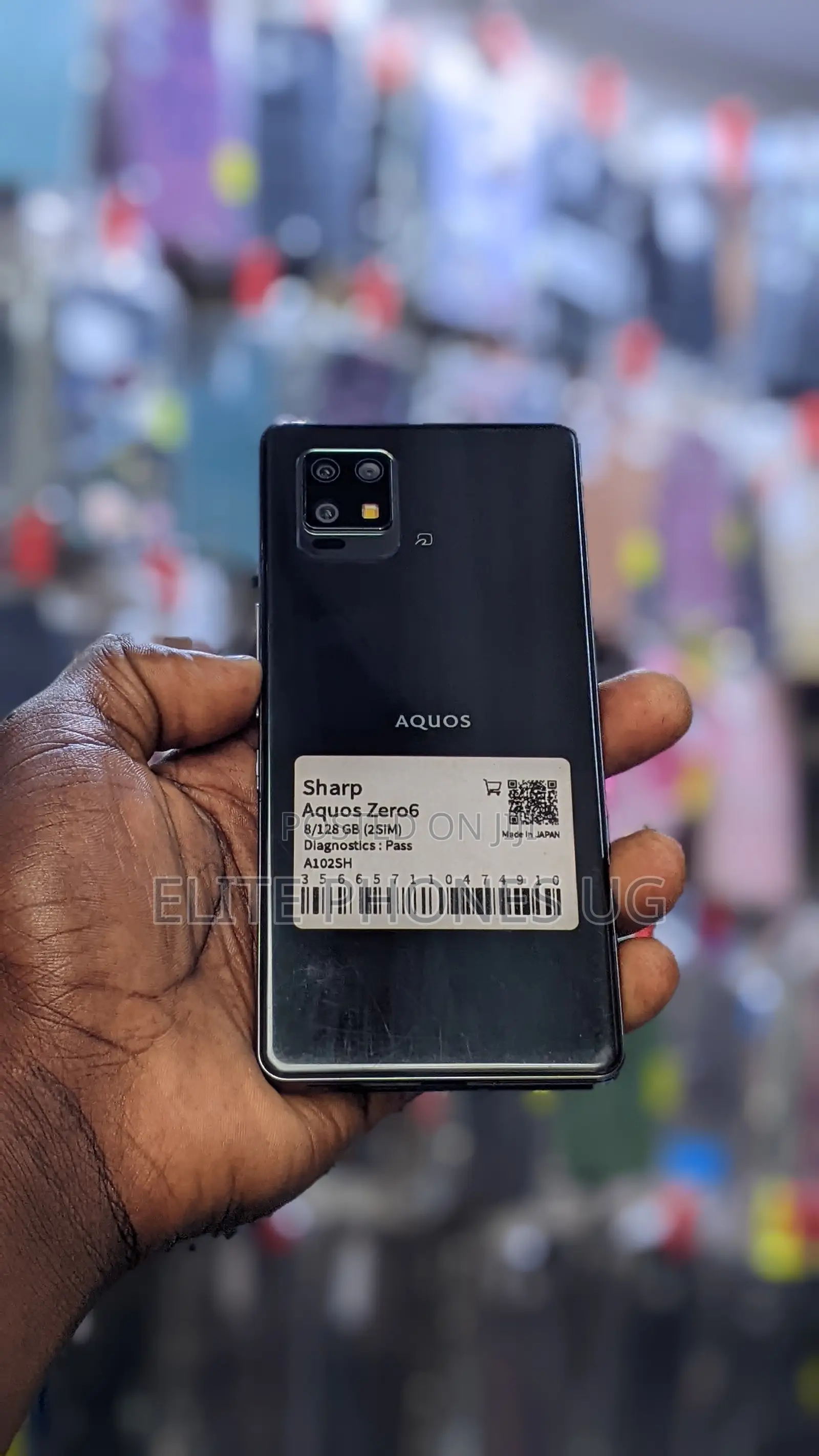 Sharp Aquos zero6 128 GB Silver