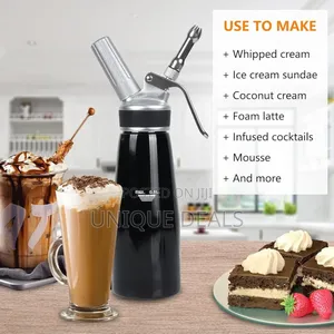Whipped Cream Dispenser 500ml Cream Whipper