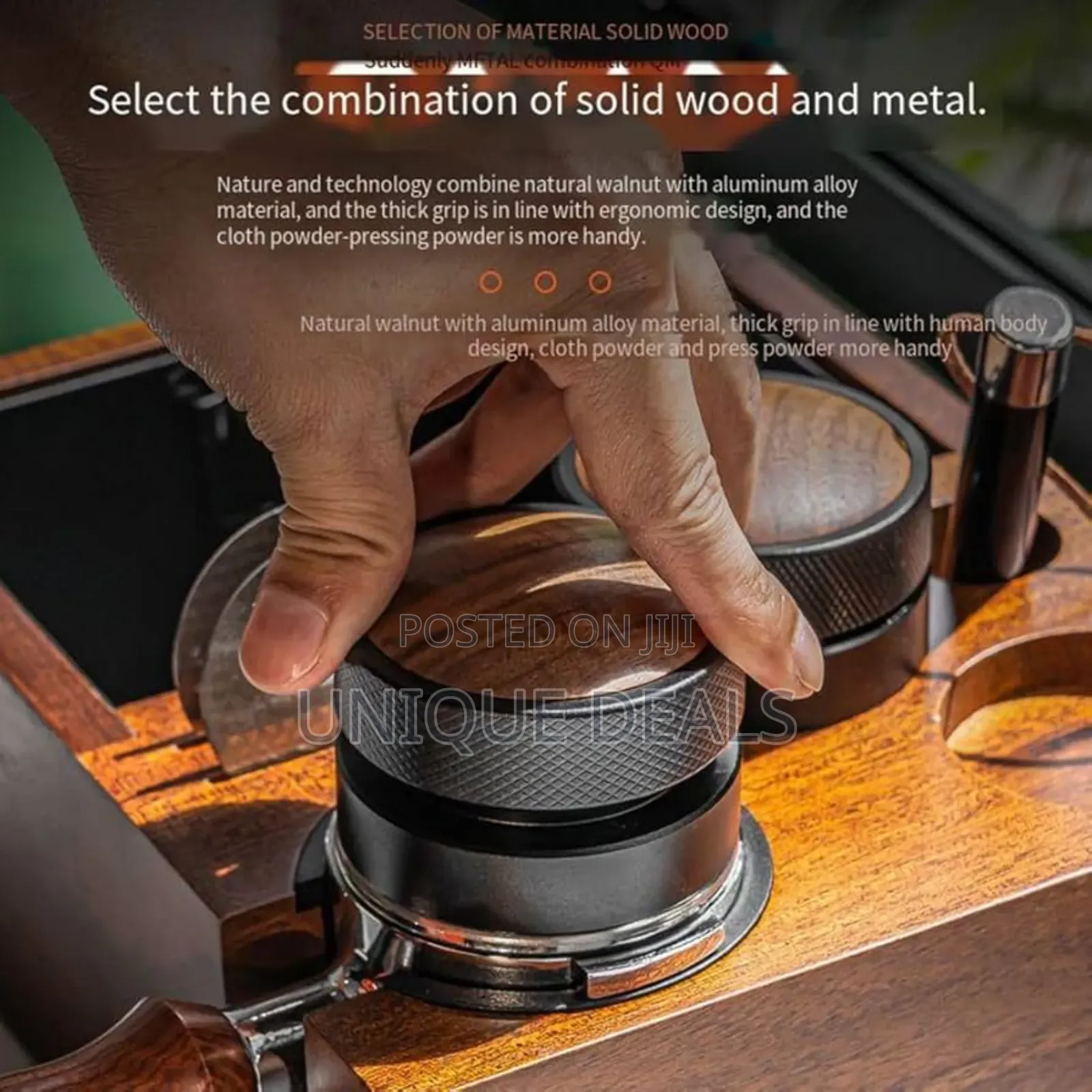 Espresso Stand, Stainless Steel Espresso Leveler
