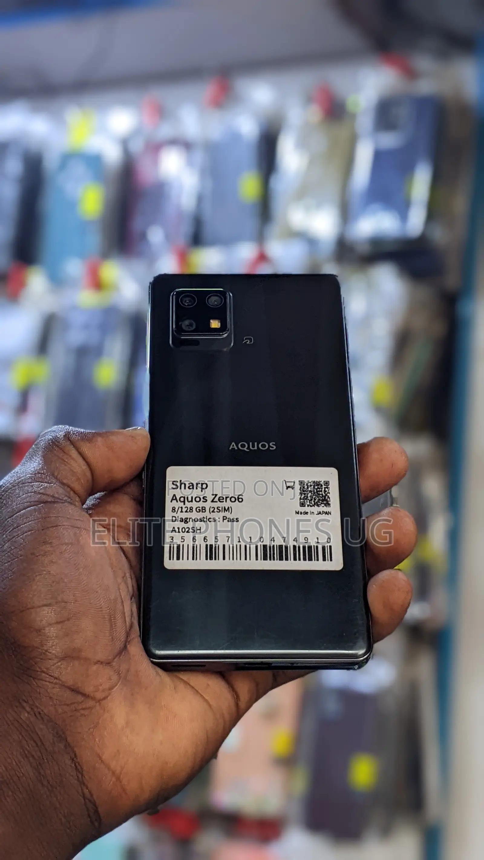 Sharp Aquos zero6 128 GB Black