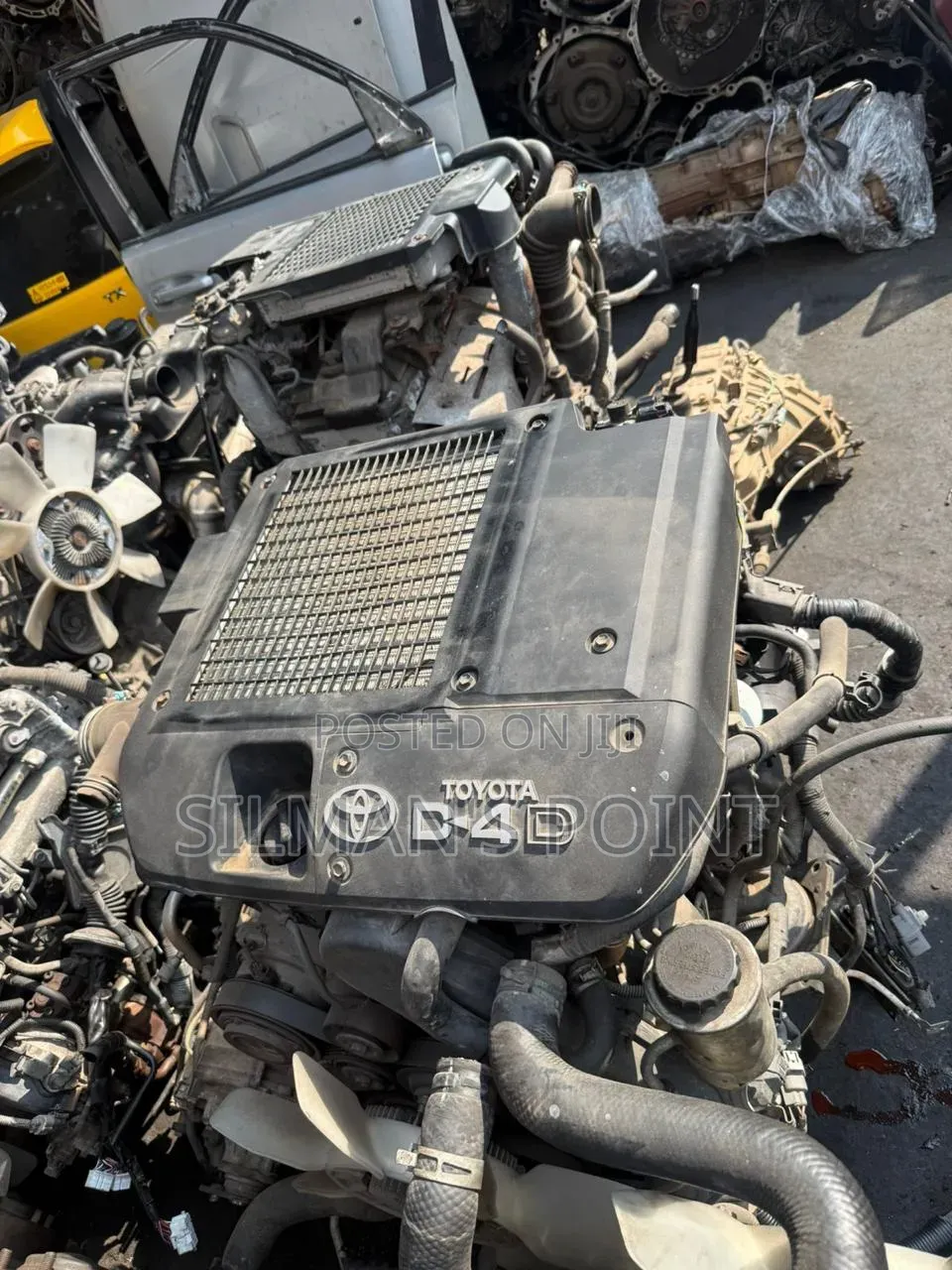 Japan Used Hilux 2kd D4-D Diesel Engine Complete