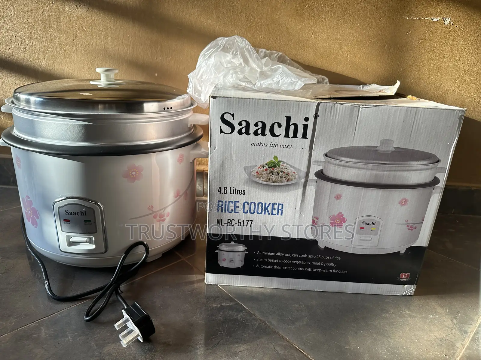 4.6 Liters Rice Cooker - Saachi Family Rice Cooker