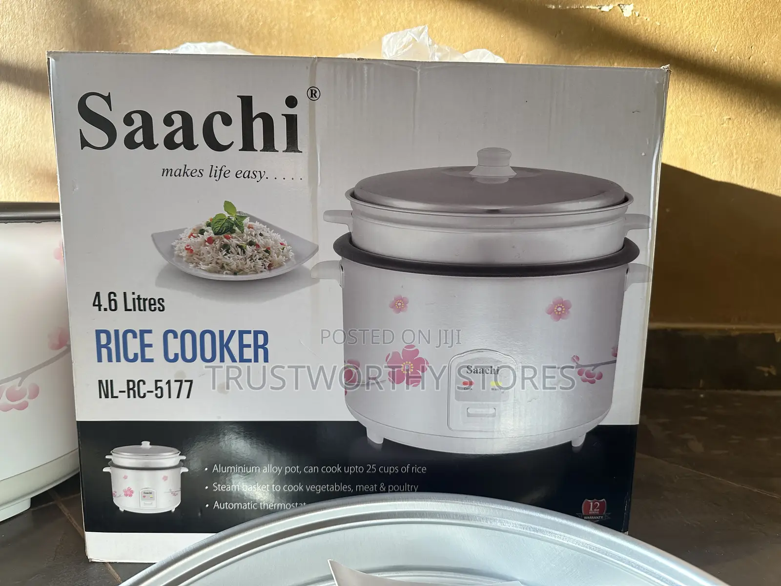 4.6 Liters Rice Cooker - Saachi Family Rice Cooker