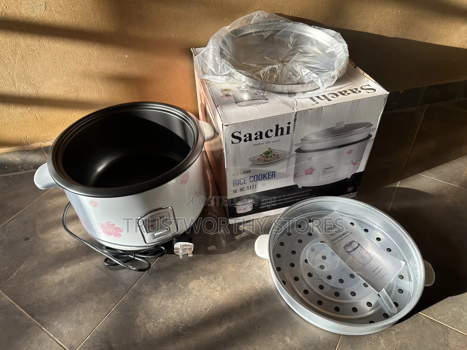4.6 Liters Rice Cooker - Saachi Family Rice Cooker