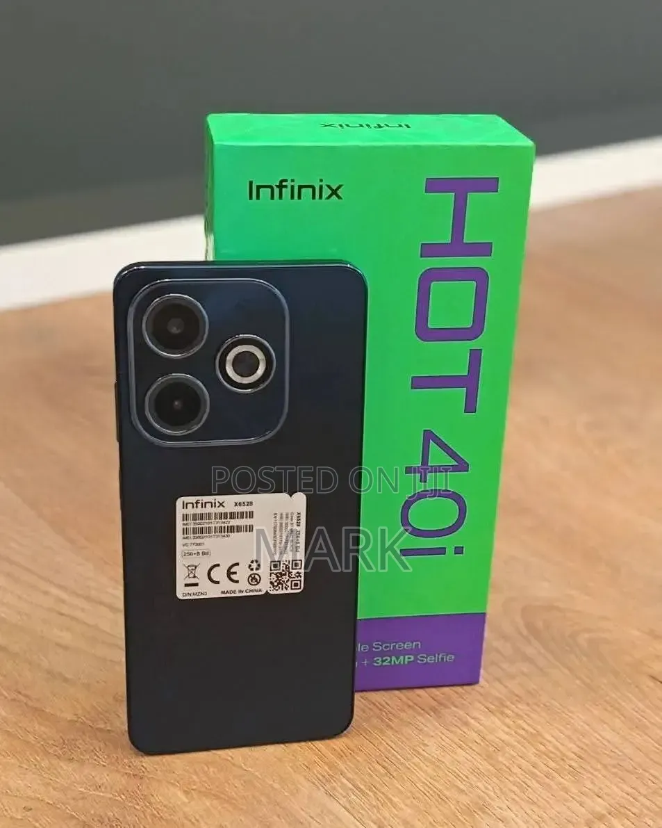 New Infinix Hot 40i 256 GB Black