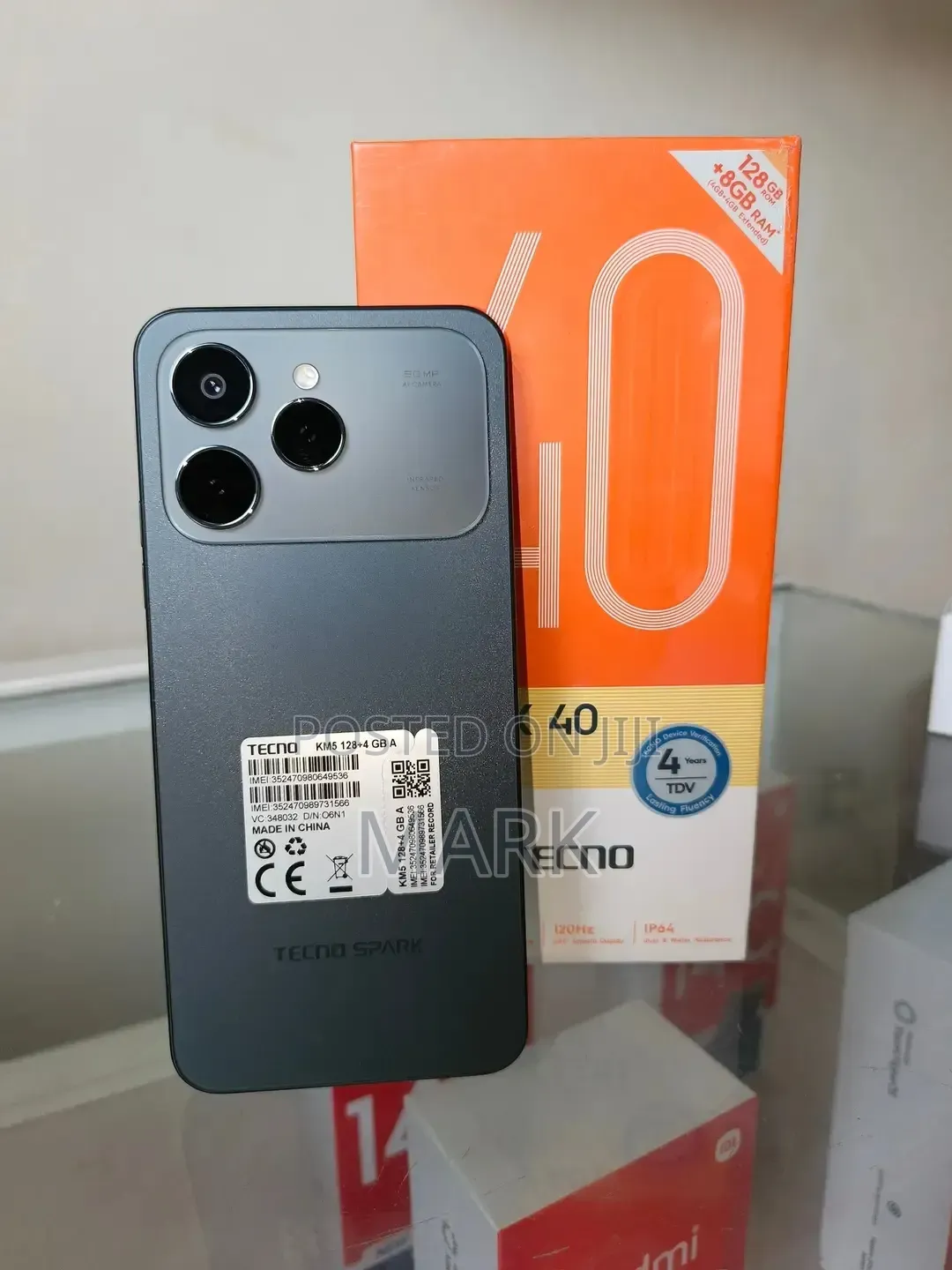 New Tecno Spark 40 256 GB Black