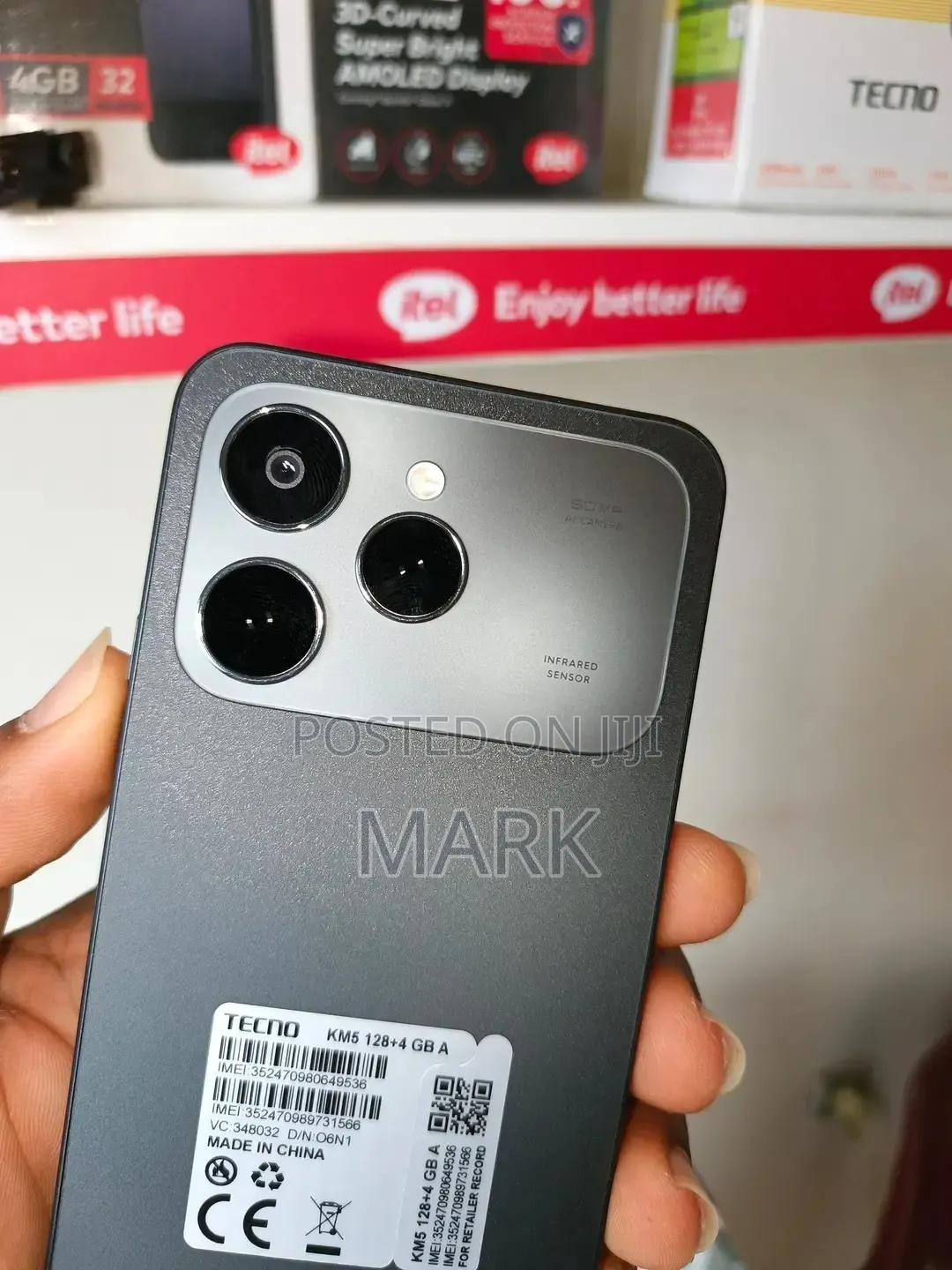 New Tecno Spark 40 256 GB Black