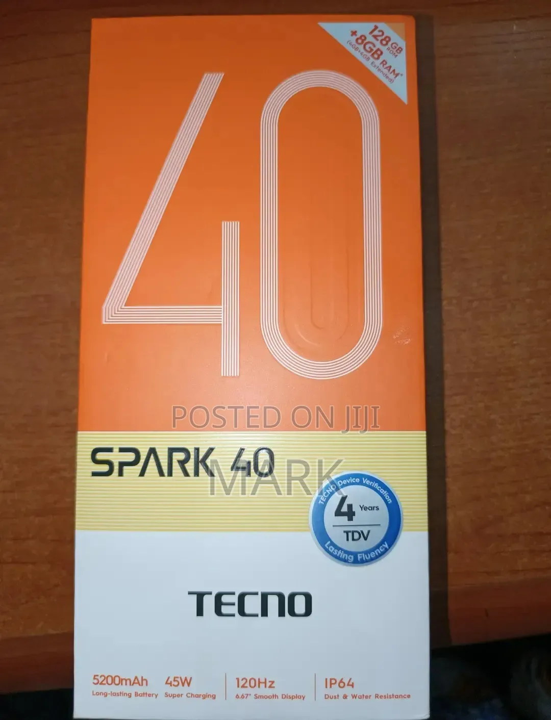 New Tecno Spark 40 256 GB Black