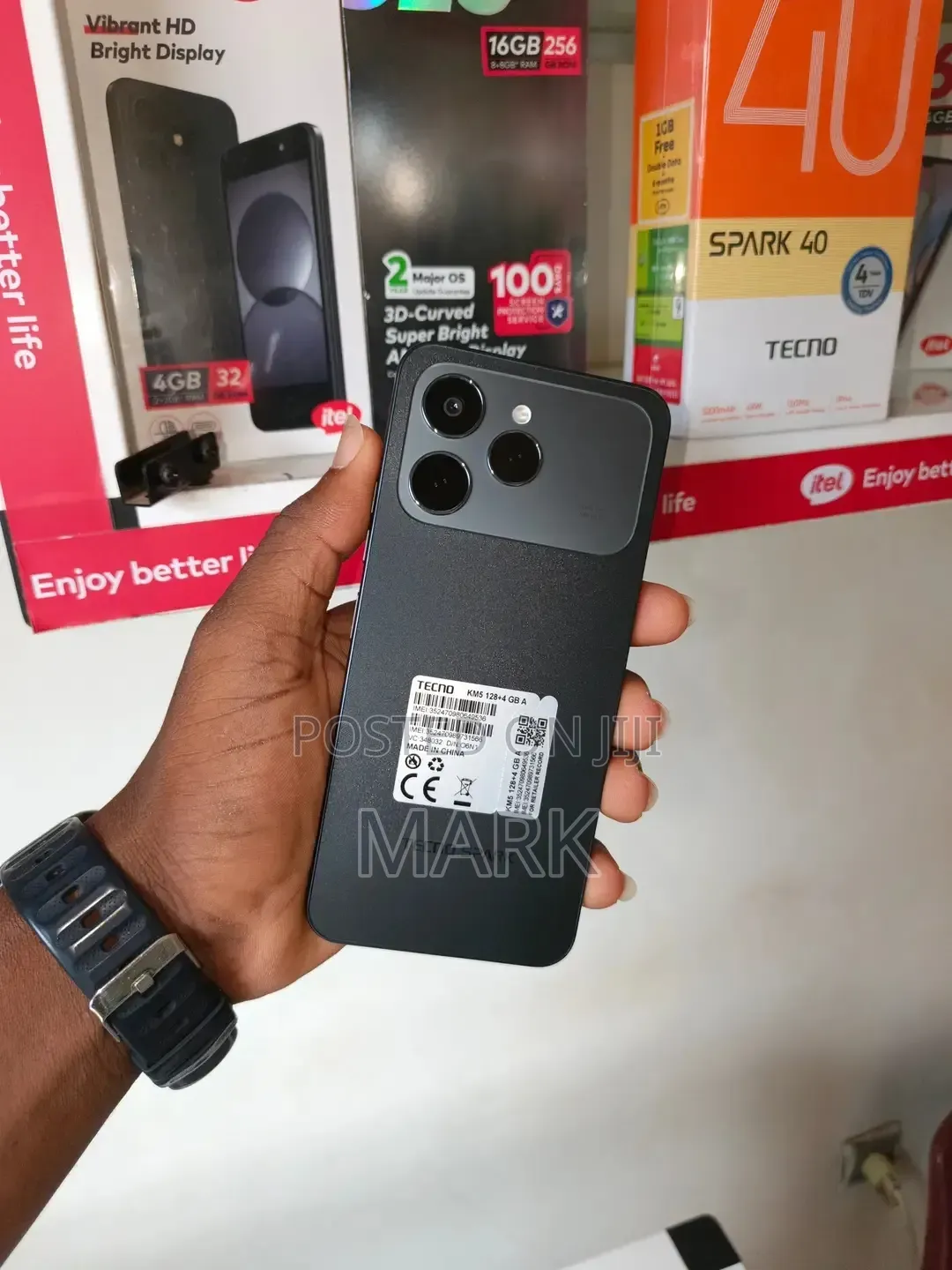 New Tecno Spark 40 256 GB Black