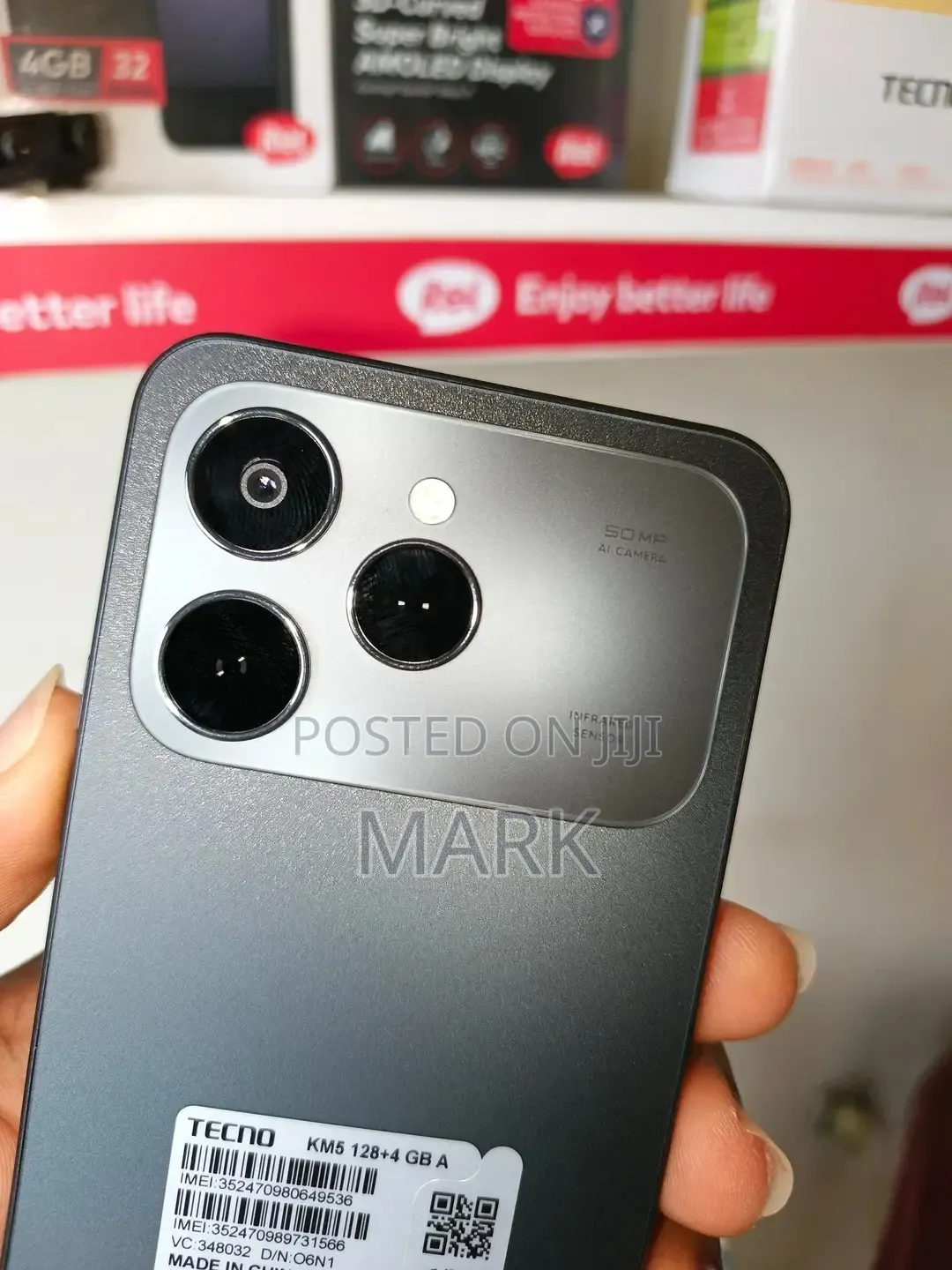 New Tecno Spark 40 256 GB Black