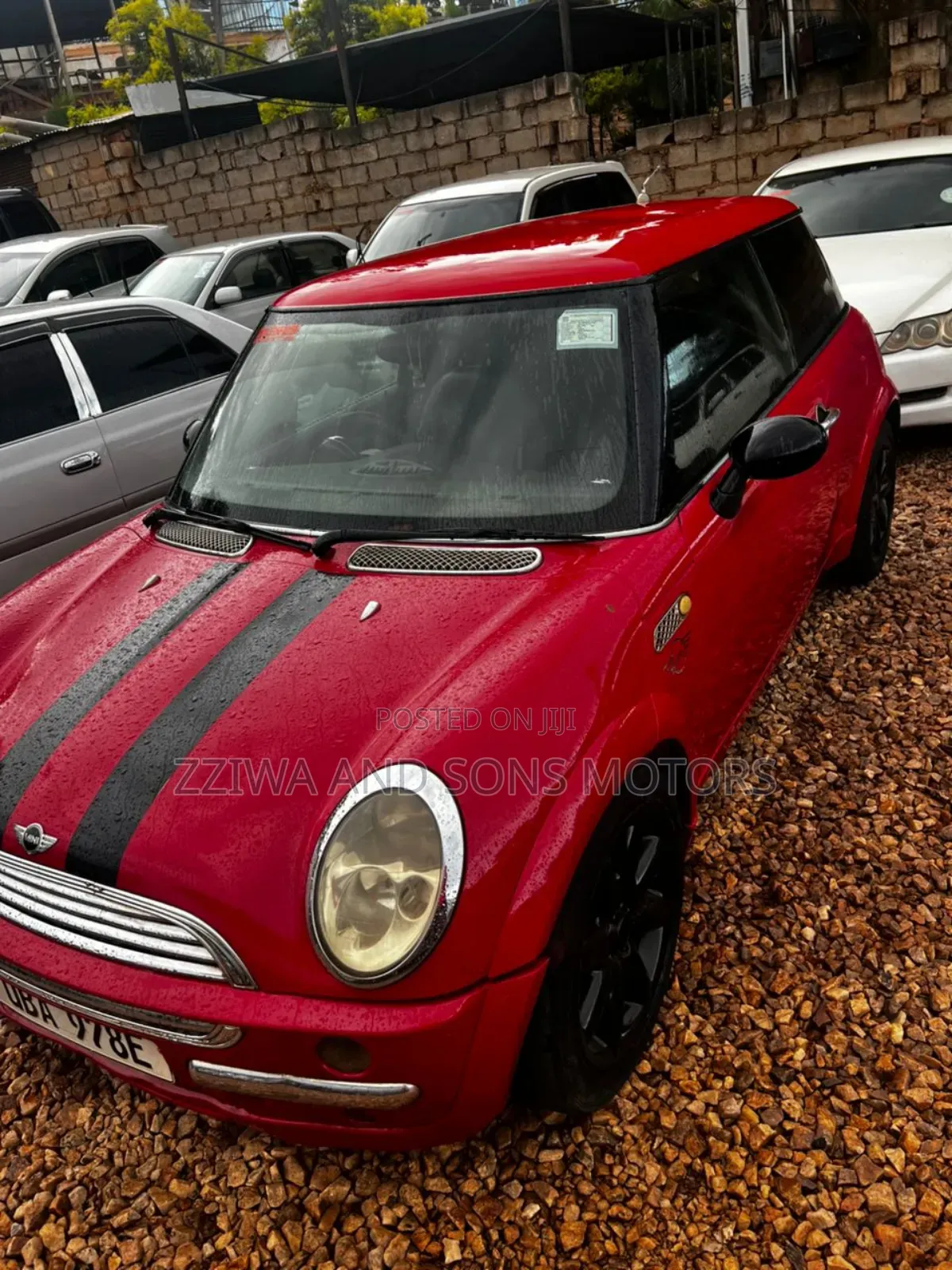 Mini Cooper Cabriolet 2004 Red