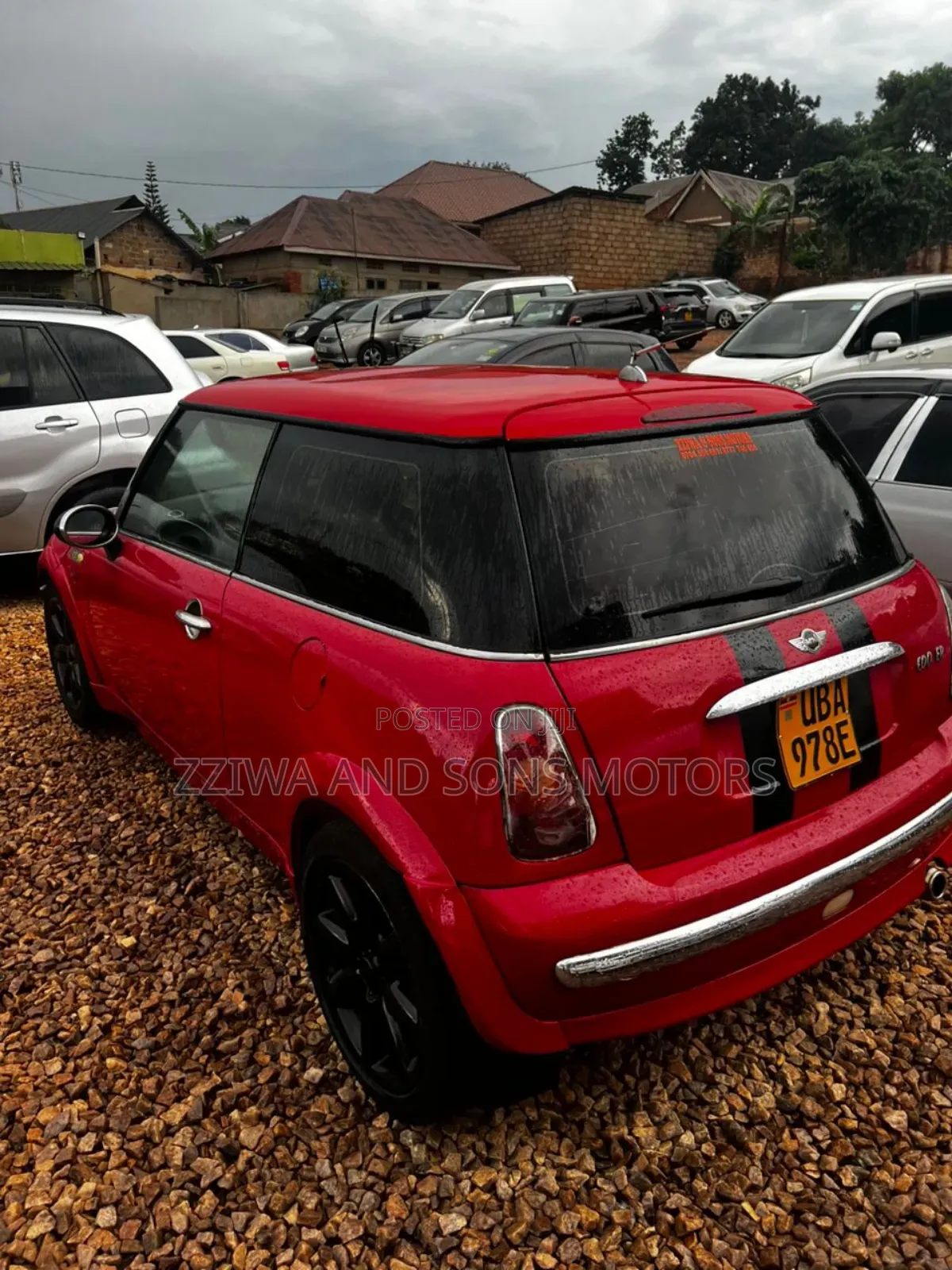 Mini Cooper Cabriolet 2004 Red