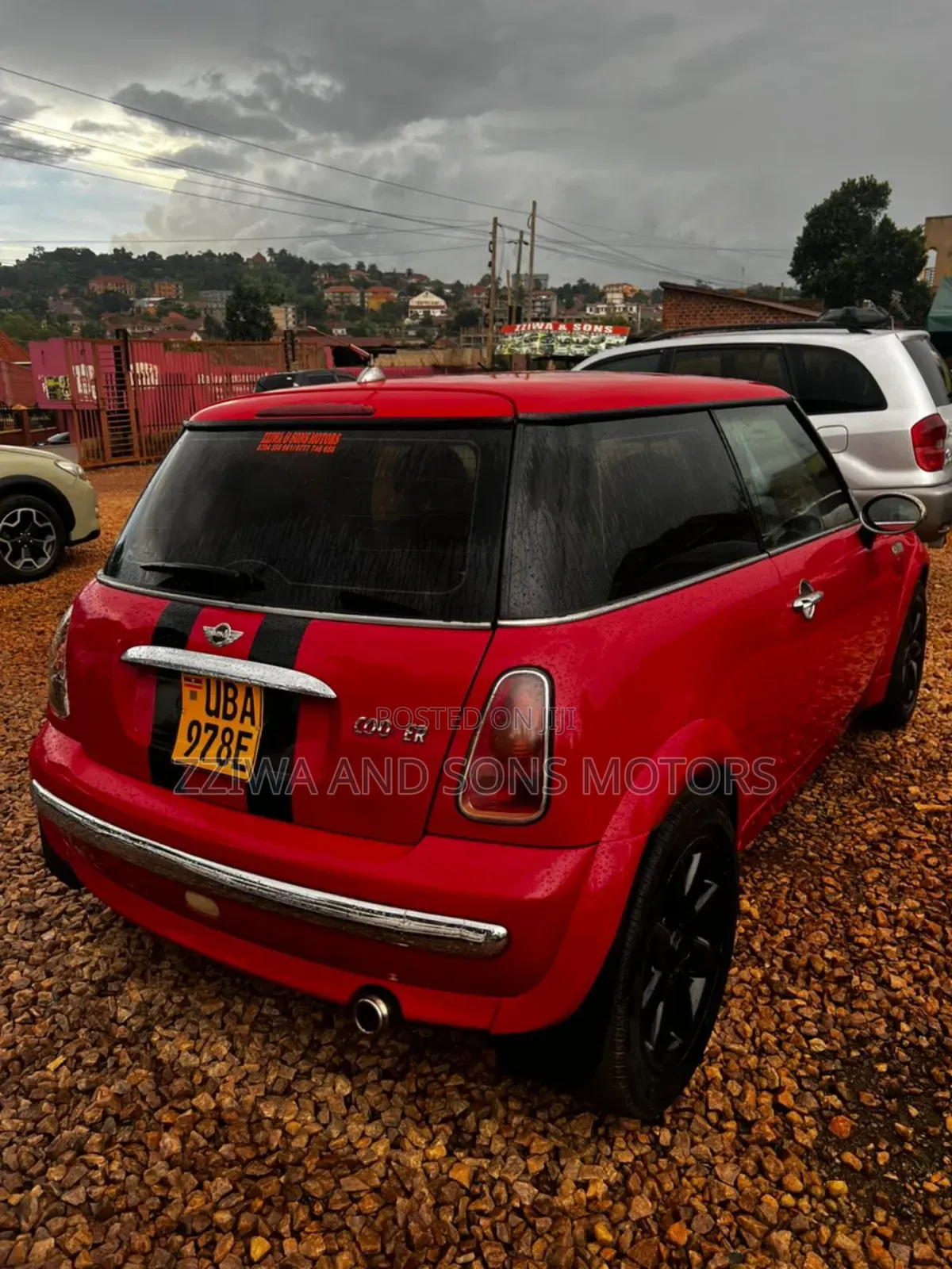 Mini Cooper Cabriolet 2004 Red
