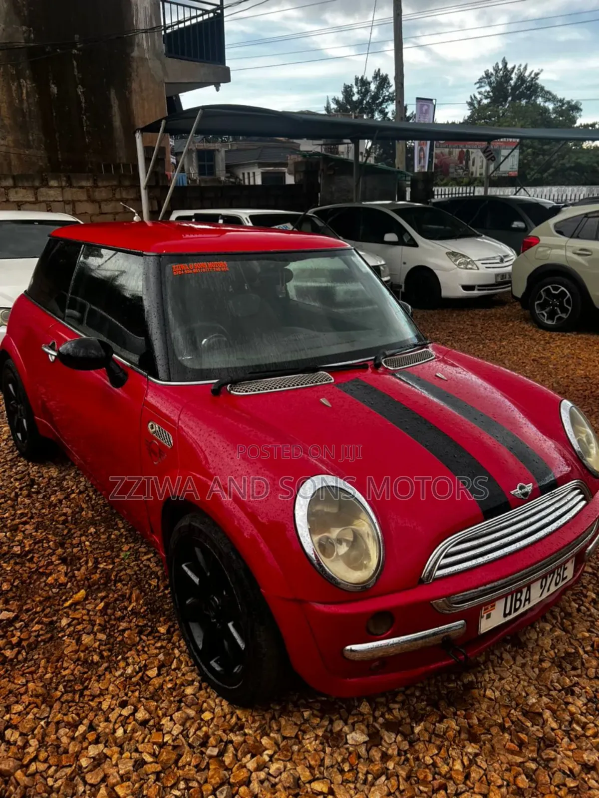 Mini Cooper Cabriolet 2004 Red