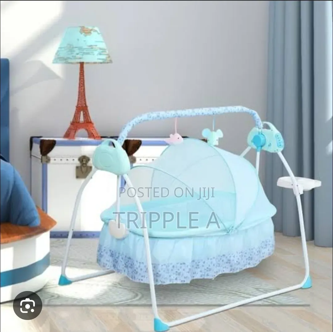 Electric Baby Swing Cradle Rocker