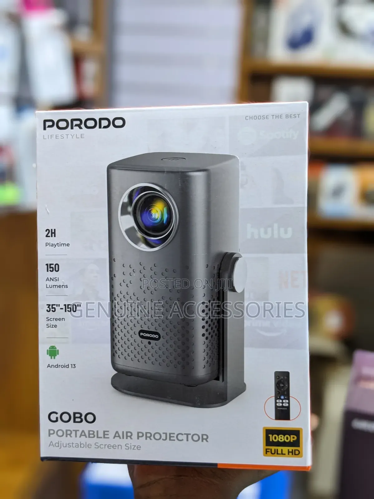 Porodo Lifestyle Gobo Portable Air Projector