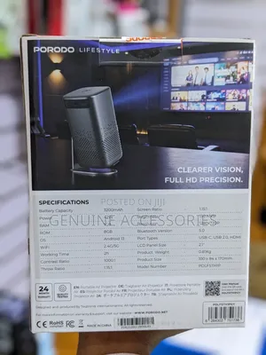Porodo Lifestyle Gobo Portable Air Projector