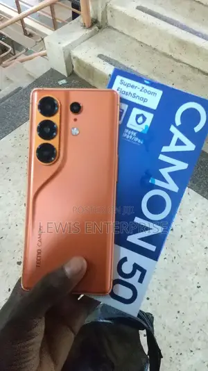 New Tecno Camon 50 256 GB Rose Gold