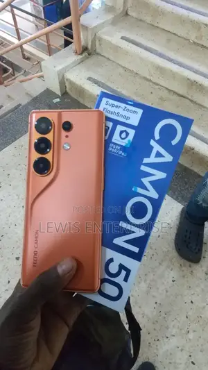 New Tecno Camon 50 256 GB Rose Gold