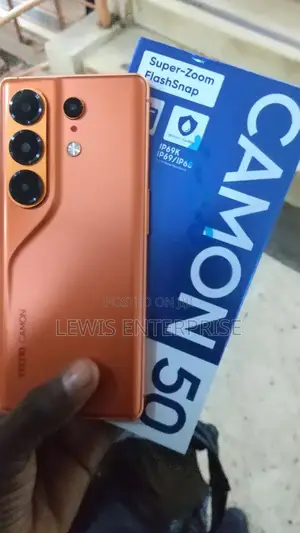 New Tecno Camon 50 256 GB Rose Gold
