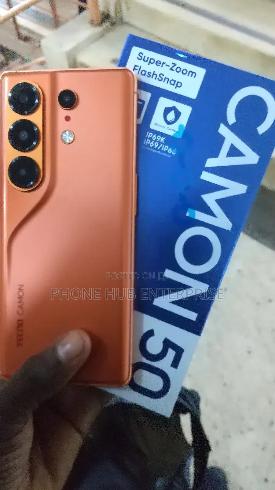 New Tecno Camon 50 256 GB Rose Gold