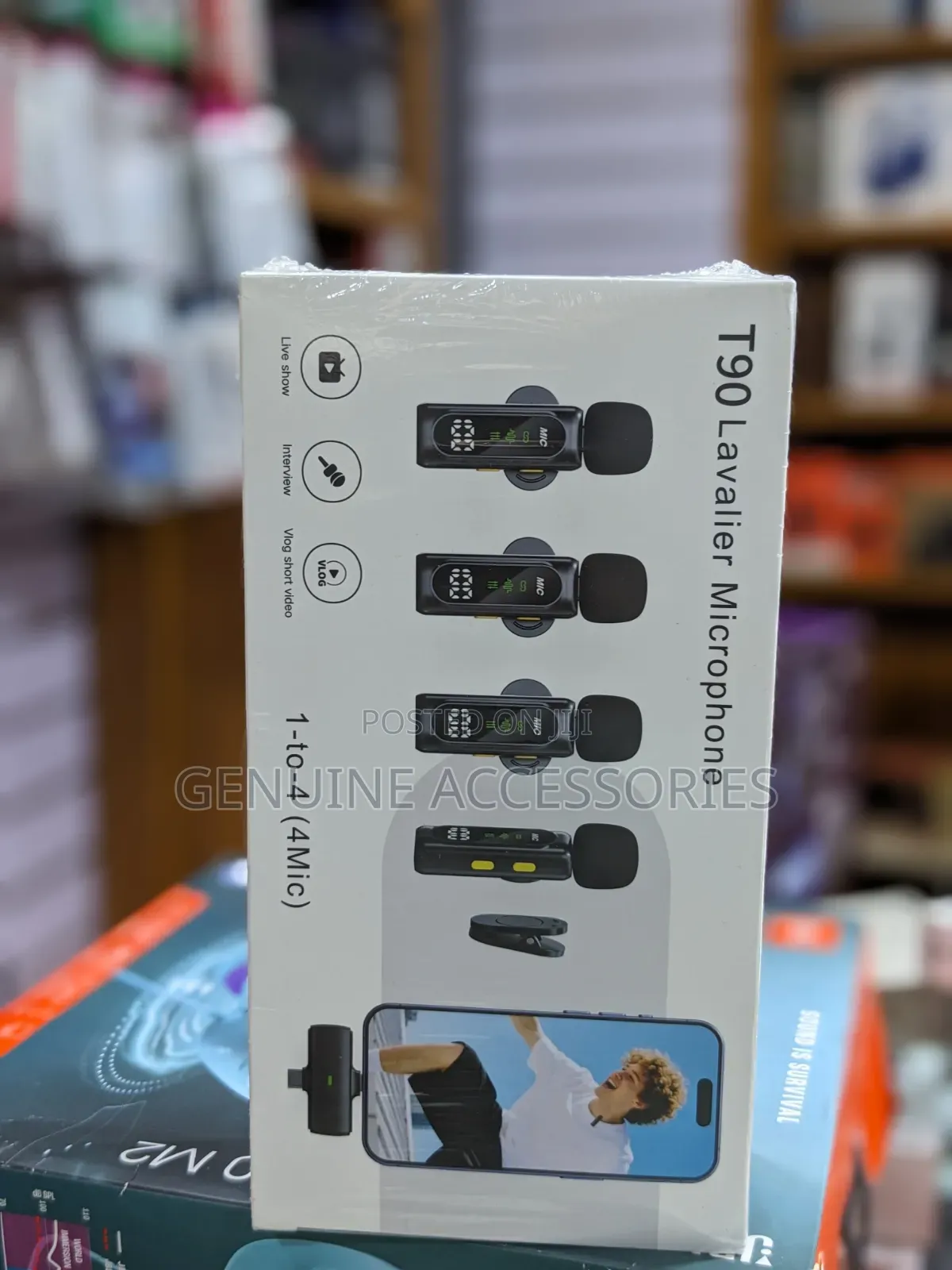 T90 Lavalier Microphone 1-to-4(4mics)