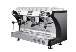 Commercial Semi Automatic Double Head Espresso Coffee Machine