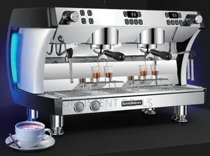 Commercial Semi Automatic Double Head Espresso Coffee Machine