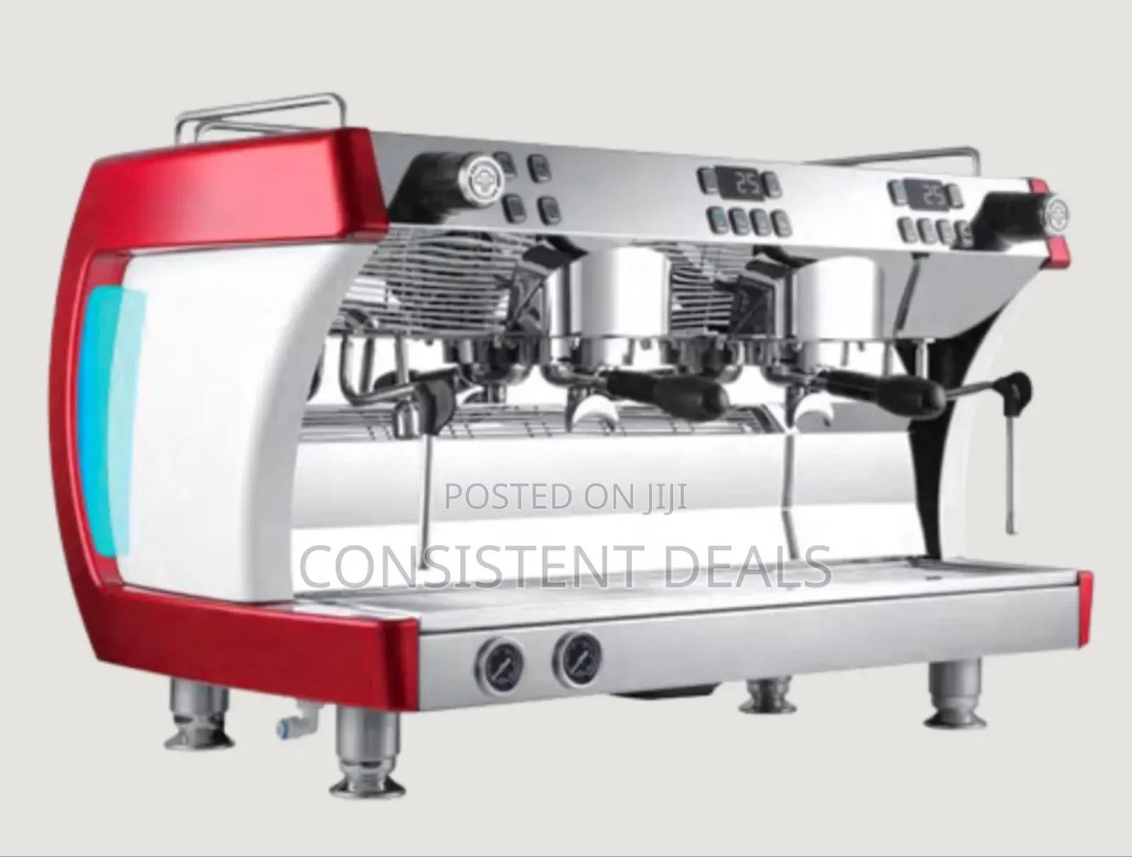 Commercial Semi Automatic Double Head Espresso Coffee Machine