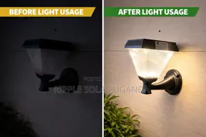 Solar Wall Lantern Light Ip65 Motion Sensor Outdoor Security Lamp