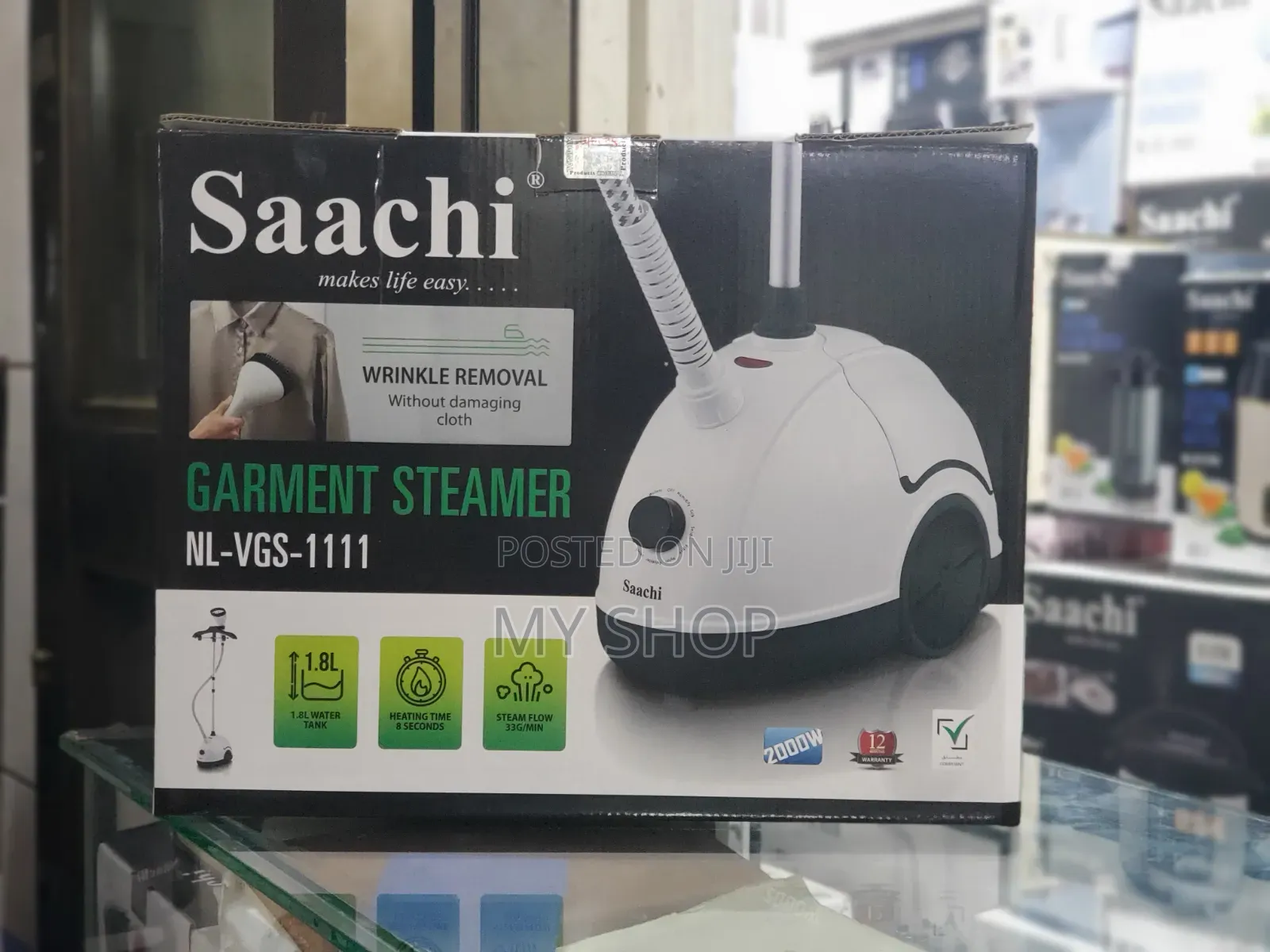 Standing Clothes Steamer - For Home and Boutique
