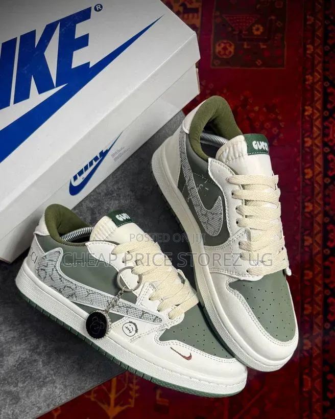Custom Sneaker Based on the Nike Air Jordan 1 Low X Travis Scott