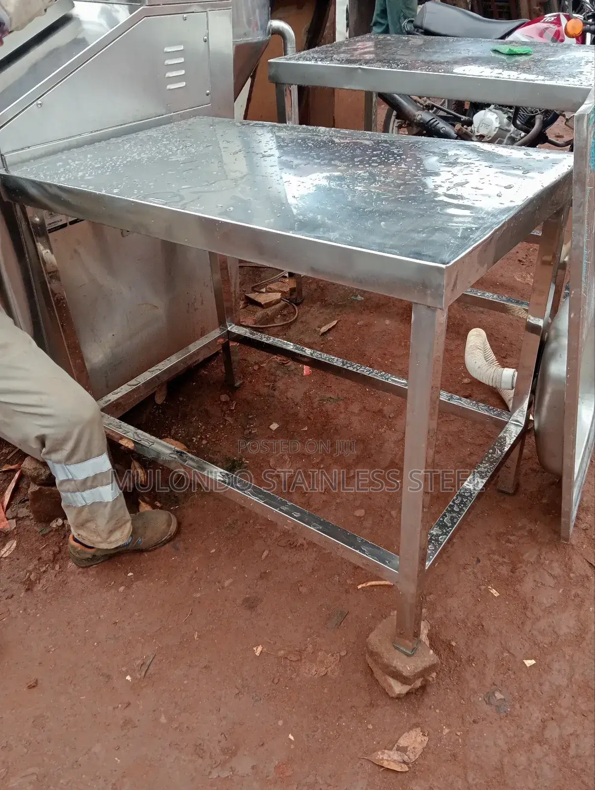 Stainless Steel Working Table Single