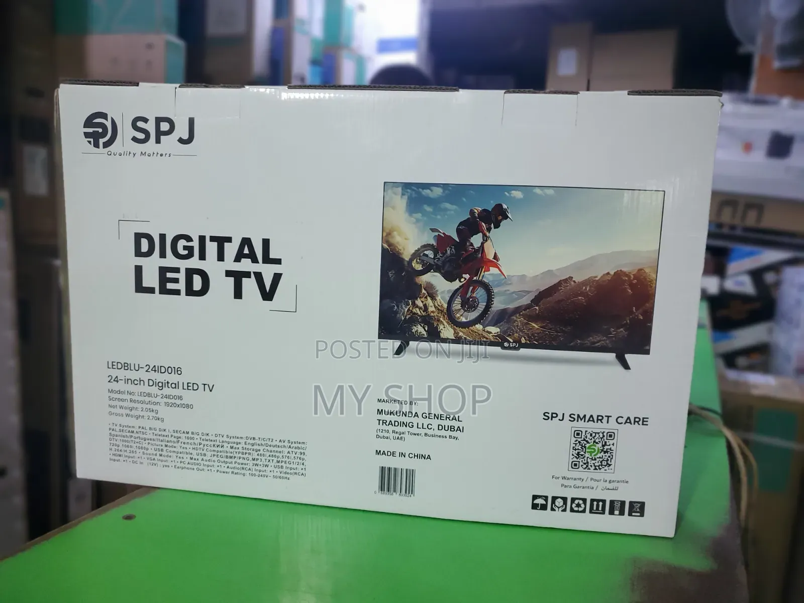 24-Inch Digital Led Televison With Free to Air Channels