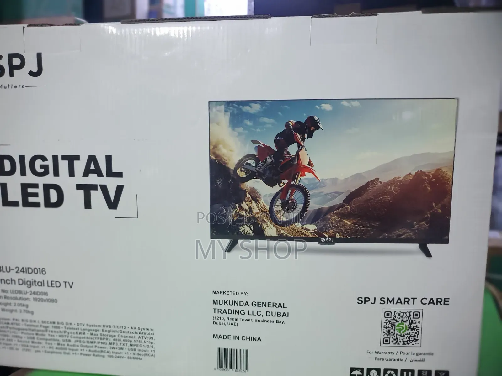 24-Inch Digital Led Televison With Free to Air Channels