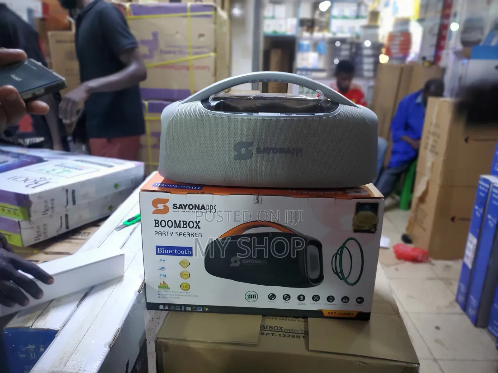 Boombox Party Speaker Sayona - Buy Now and Enjoy Free Delivery