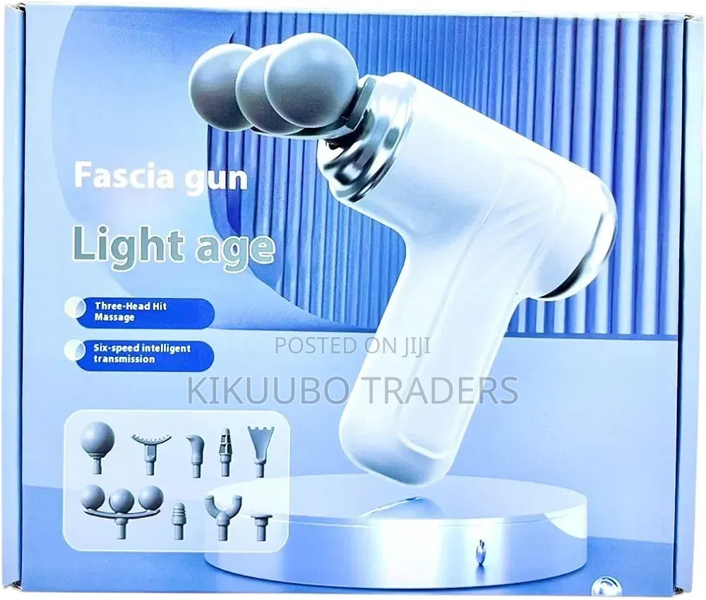 Light Age Fascia Gun Massage Device With Three-Head Hit