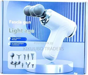 Light Age Fascia Gun Massage Device With Three-Head Hit